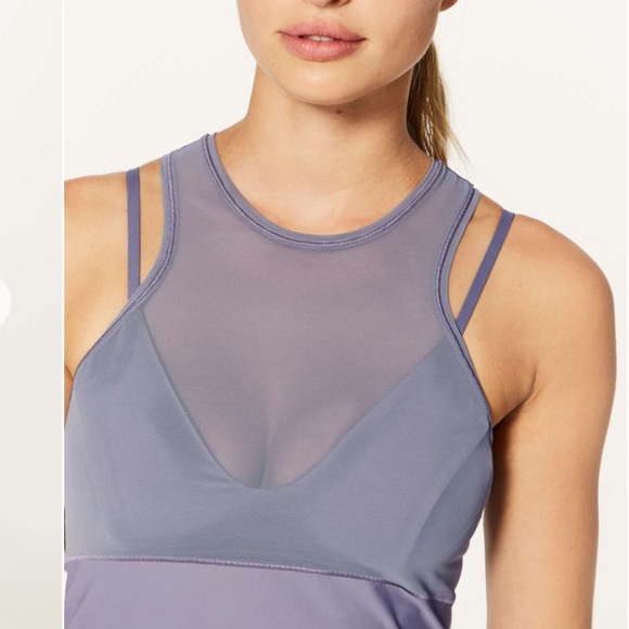 Lululemon Fresh In Mesh Tank - WORN ONCE - Picture 4 of 9